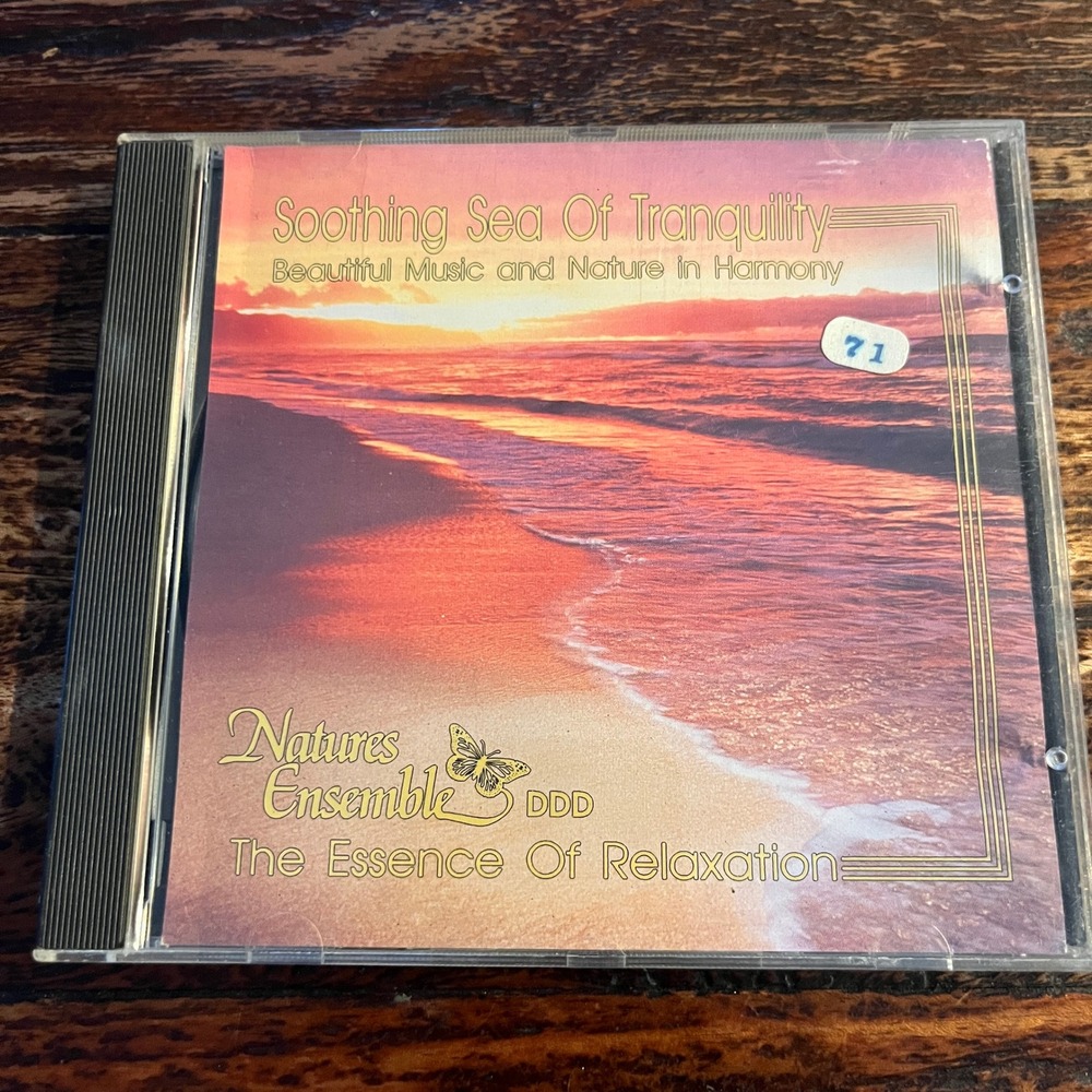Natures Ensemble Soothing Sea Of Tranquility CD Nature Sounds Music Relaxation